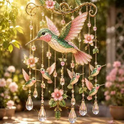🐦🎐Last Day 49% OFF - 🐦🎐Graceful Hummingbird Wind Chime