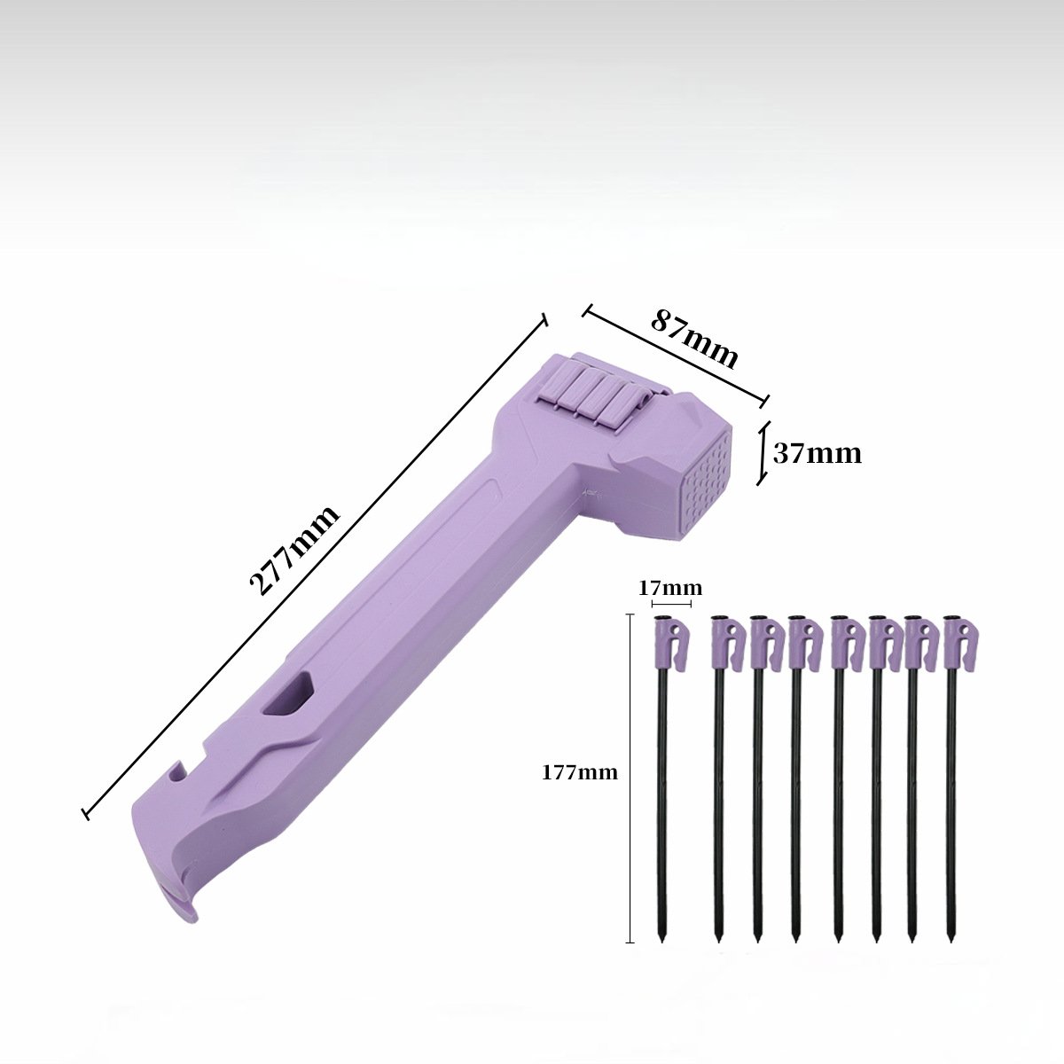🔨Multifunctional Camping Hammer & Tent Stake Puller