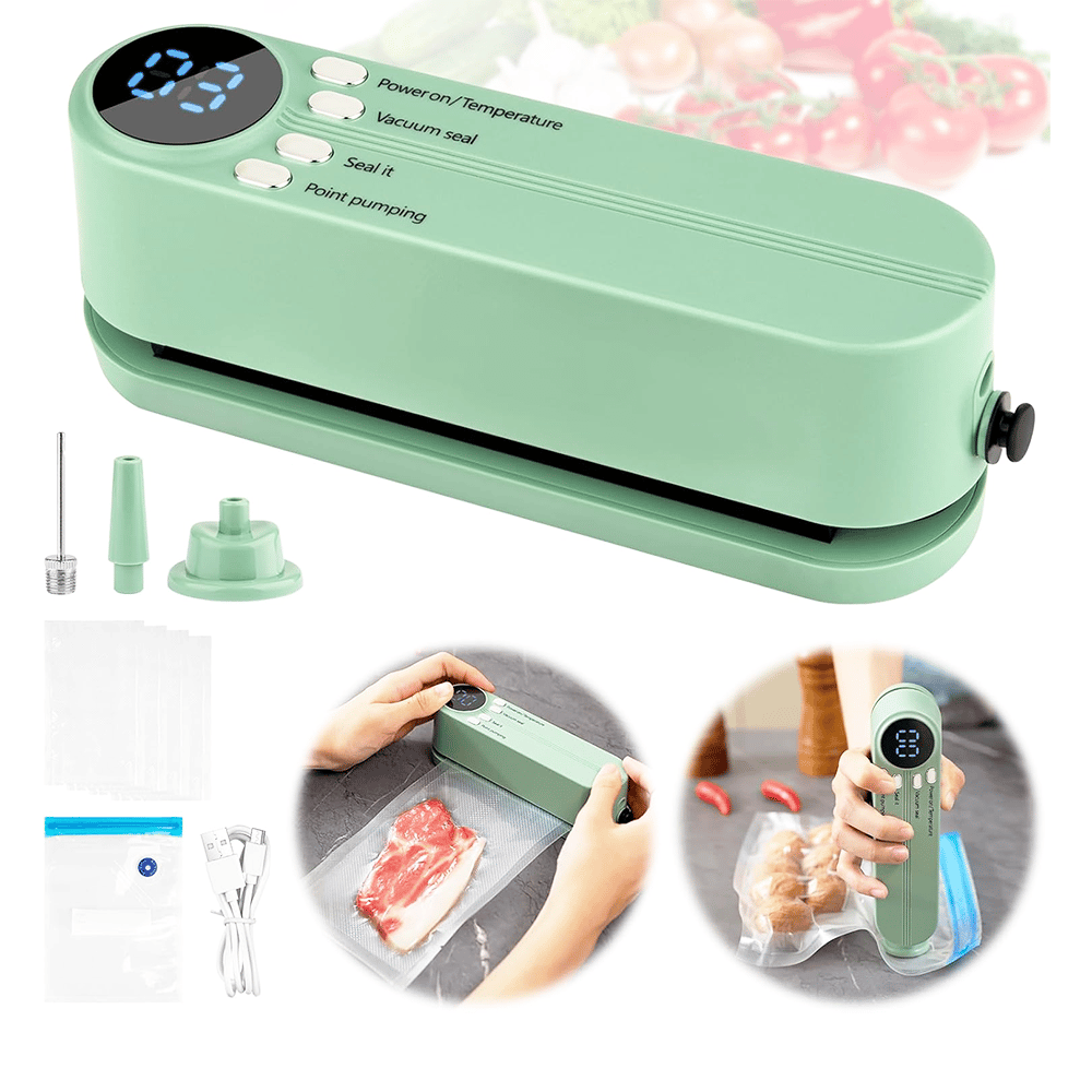 🥑✨Mini Vacuum Bag Sealer – Cordless Handheld Food Sealing Machine