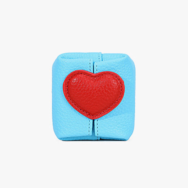Sweetheart Mini Leather Pouch