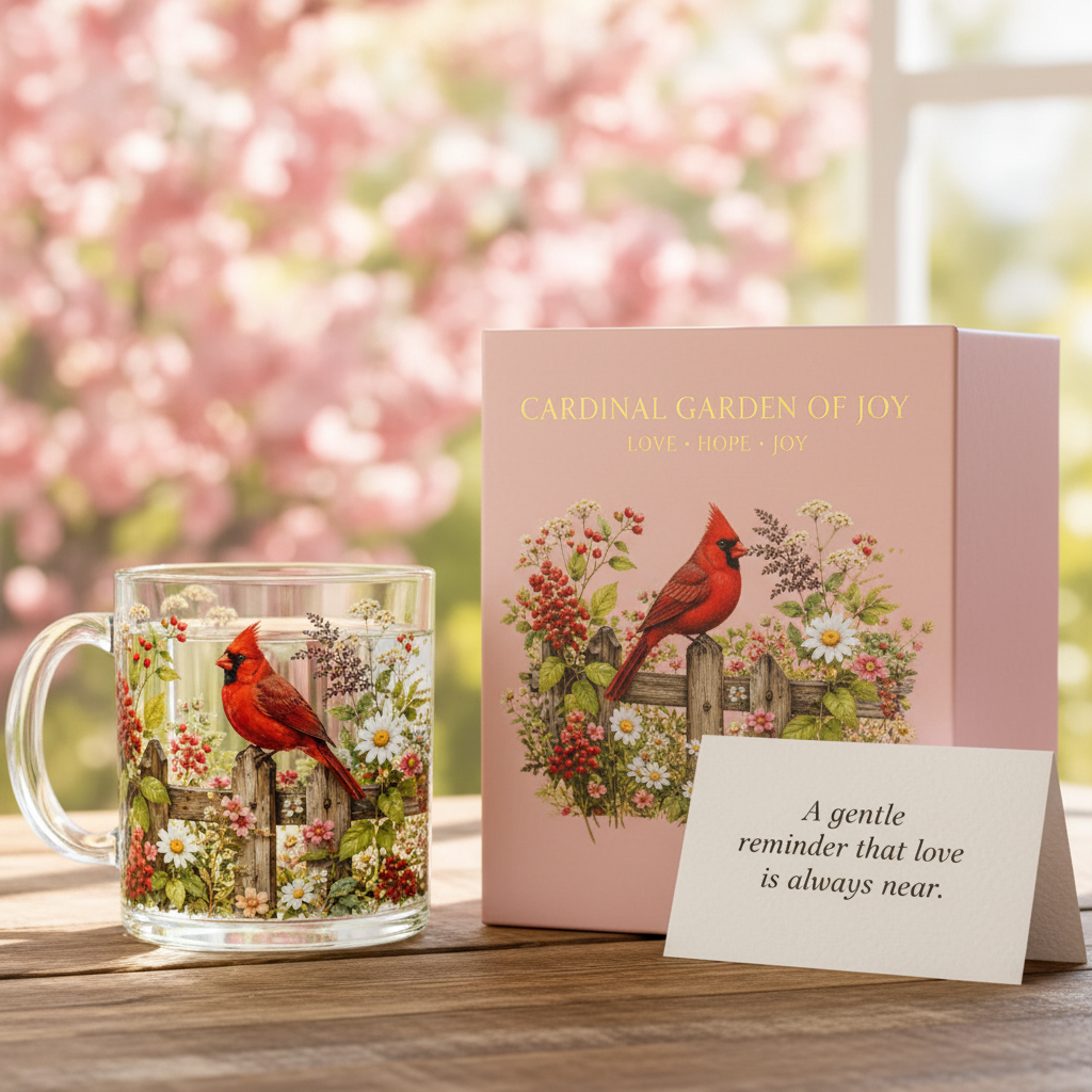 🌸 Limited Edition 2026 Garden Morning Bliss Glass Cup Collection ☕🐦