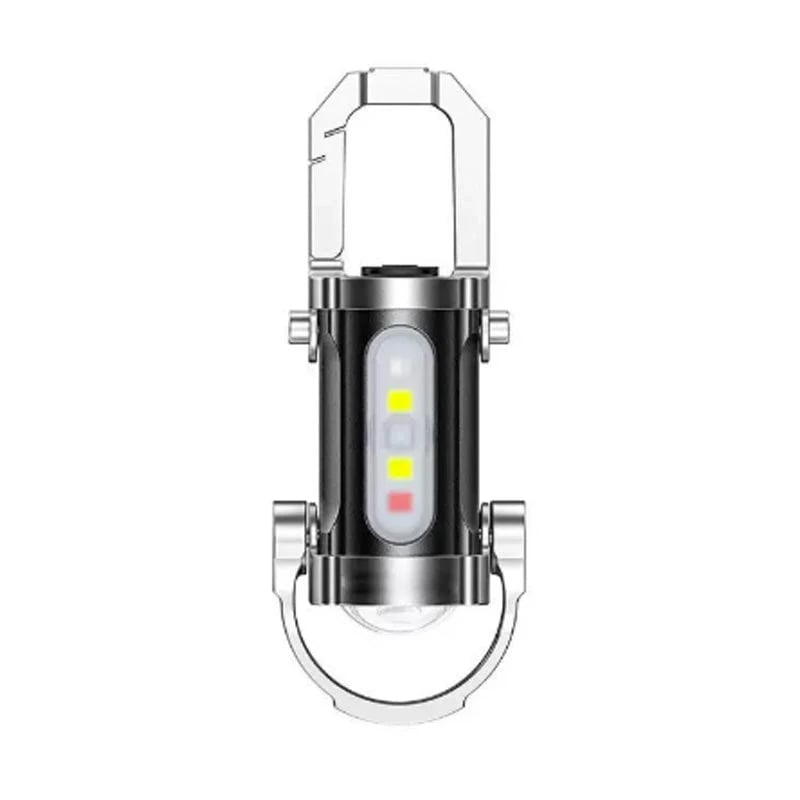 🔥50K+ SOLD!🛡️Portable Rechargeable Bright Keychain Flashlight