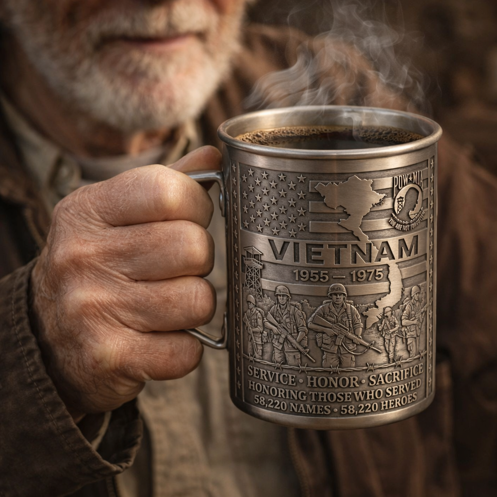 πLast Day Promo: 49% OFF ποΈ- Vietnam Veteran Honor Coffee Mug β 1955-1975 Service Tribute