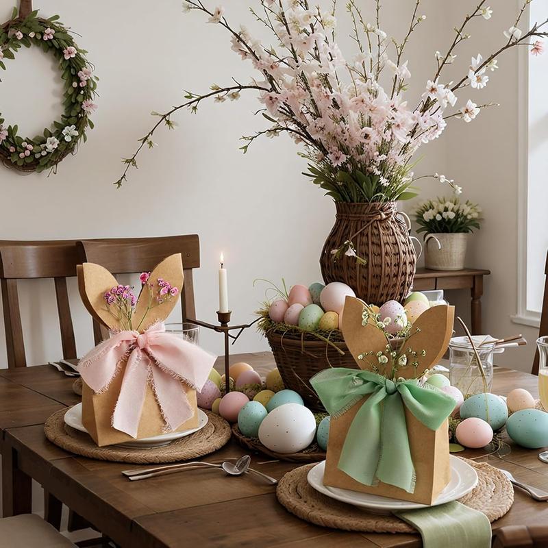 🔥🐇 Boho Bunny Easter Goodie Bags Set(✨24 Pcs)