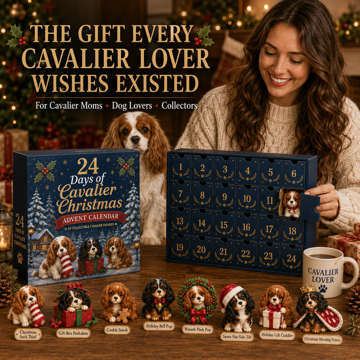 πΆ 24 Days of Cavalier Christmas Advent Calendar 2026 β 24 Collectible Cavalier Surprises