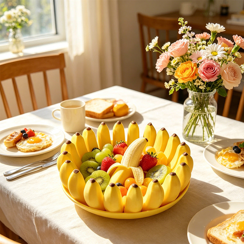 ๐ Creative Banana Shape Fruit Bowl