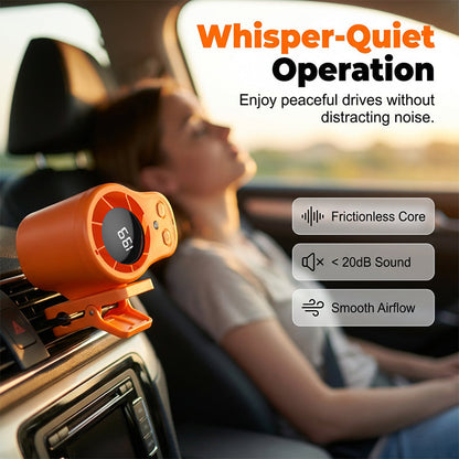 Portable Turbo Fan with LED Display