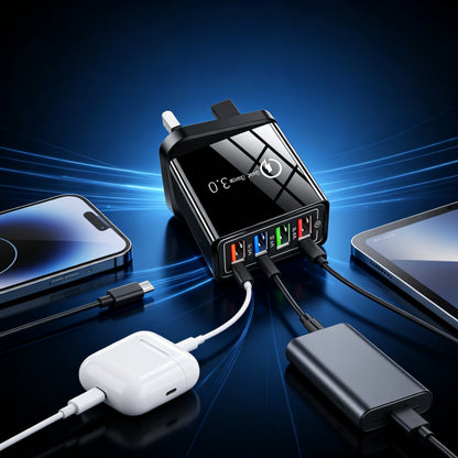 VIP ⚡️Secret to Faster Phone Performance⚡️Four-Port Travel Charger for Extended Phone Battery Life