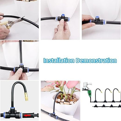 🚿360° Curved Garden Automatic Irrigation System