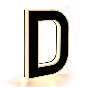✨ 9-inch Lighted House Numbers for Outside