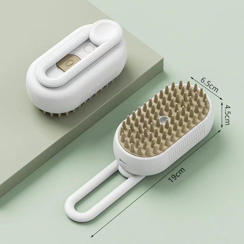 🔥Last Day Promotion 49% OFF⌛Upgrade 4 in 1 Pet Steam Groomer Comb