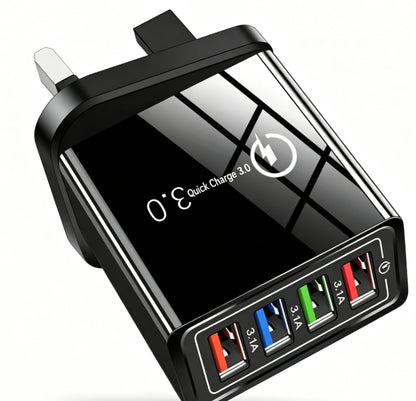 VIP ⚡️Secret to Faster Phone Performance⚡️Four-Port Travel Charger for Extended Phone Battery Life