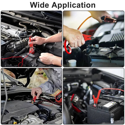 5Pcs Alligator Clips Test Leads Set - 3.3Ft Dual Ended Crocodile Wire Cable,Jumper Wires with Pure Copper Clips,Flexible Copper Cable,for Electrical Testing,Car Repair