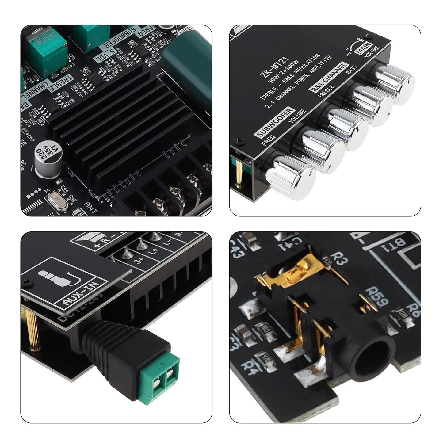 Hot Sale🔥🔥🔥 2.1 Channel Bluetooth Audio Receiver Power Amplifier Module🔊