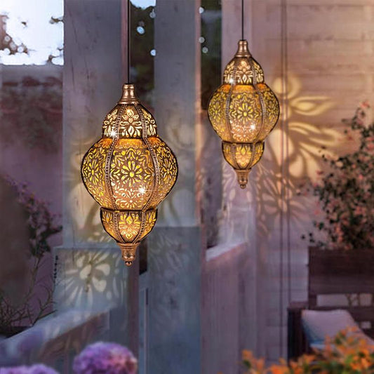 🌙Moroccan Style Artisan Solar Lights Outdoor - IPX44 waterproof✨
