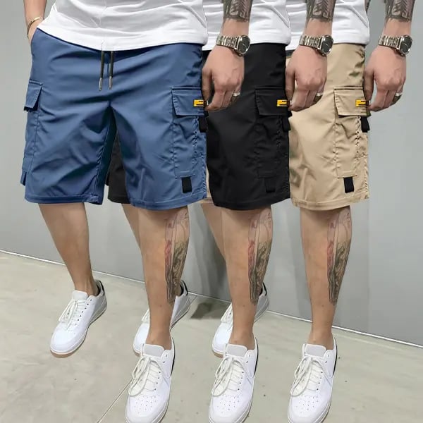 Men's Multi-Pocket Cargo Shorts Comfortable & Stylish