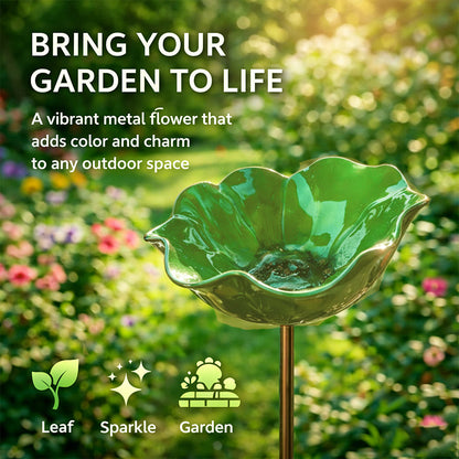 💖🎁2026 Mother's Day Gifts 49% Off--🎁Handmade Metal Flower Garden Stake🐦