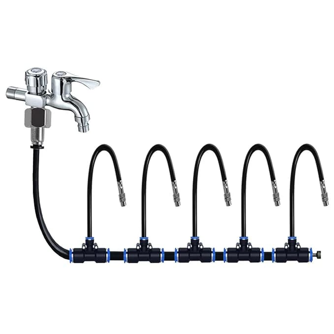 🚿360° Curved Garden Automatic Irrigation System