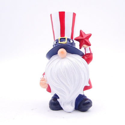 American Independence Day gnome decorations