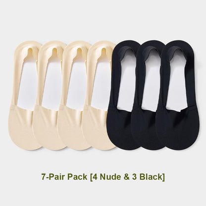 Ice Silk No-Show Socks