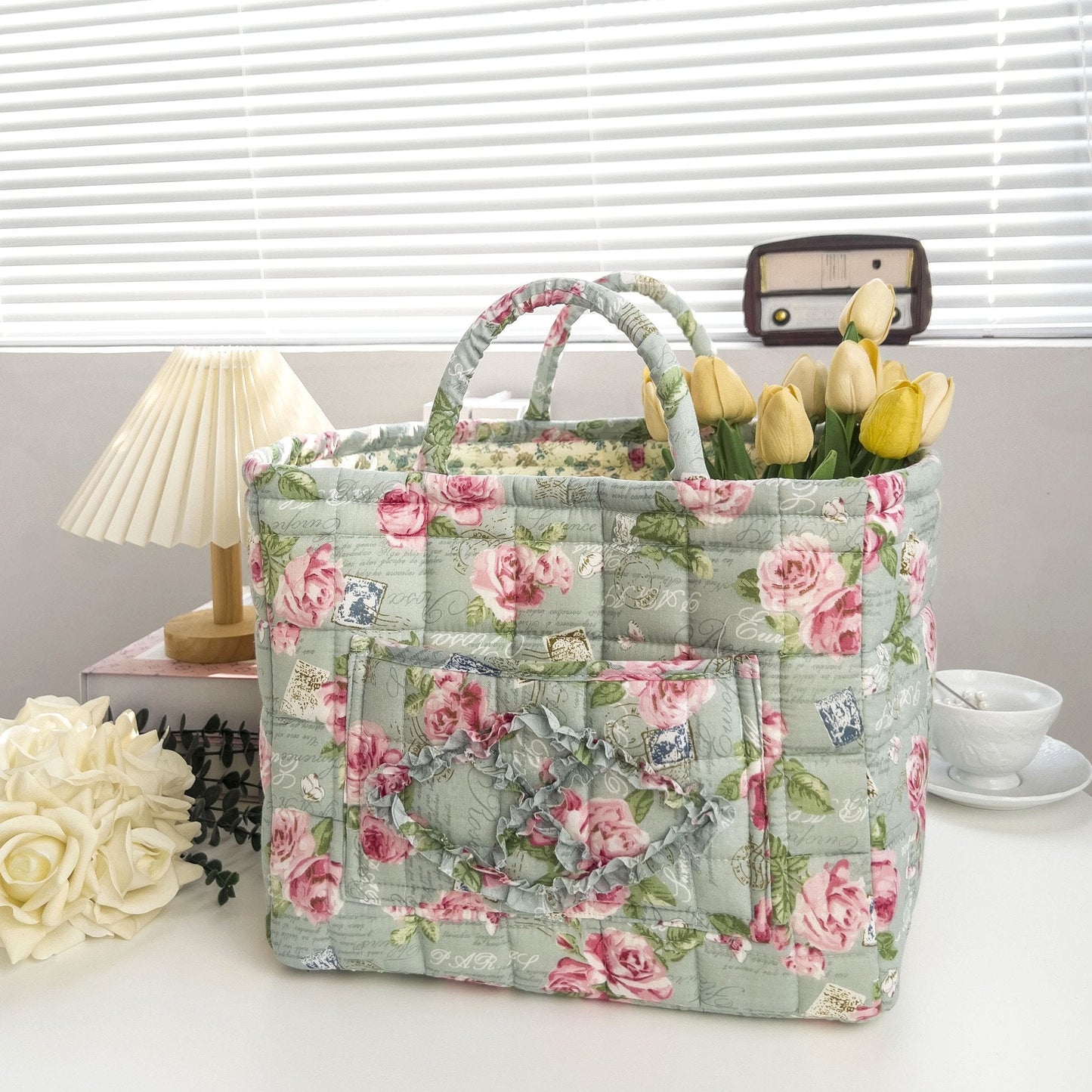 Storage Basket,Floral print storage baskets and organizers, available in a variety of styles, make a perfect gift for your loved ones.
