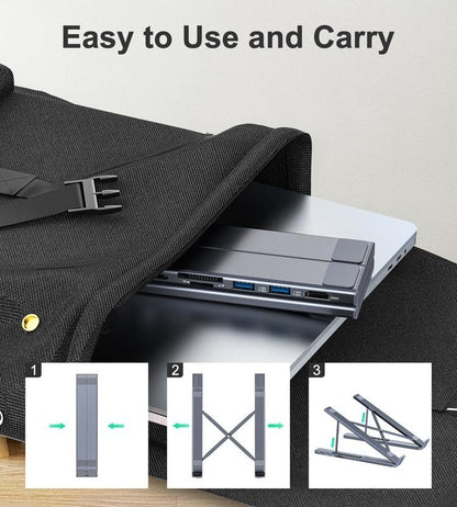 🏠💻 8-in-1 USB-C Laptop Stand