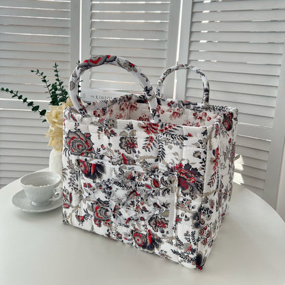 Storage Basket,Floral print storage baskets and organizers, available in a variety of styles, make a perfect gift for your loved ones.