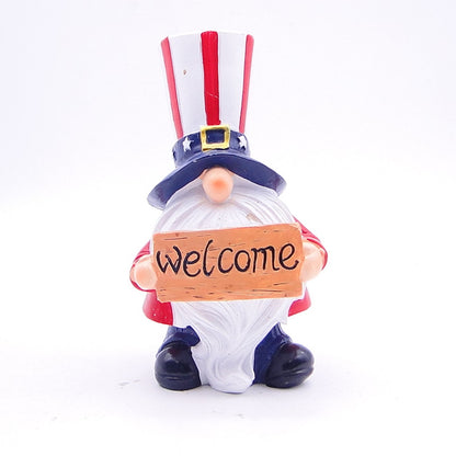 American Independence Day gnome decorations