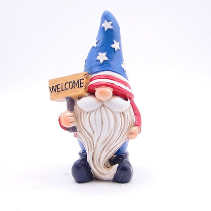 American Independence Day gnome decorations
