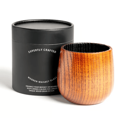🔥2026 Hot Sale🔥Handmade and Charred Drinking Vessel -Original Wooden Bourbon Drinking Cup