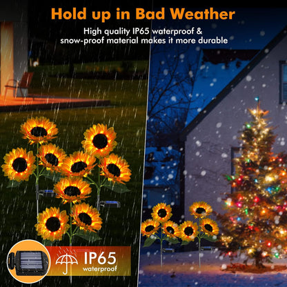 Meagoo Solar Sunflower Lights