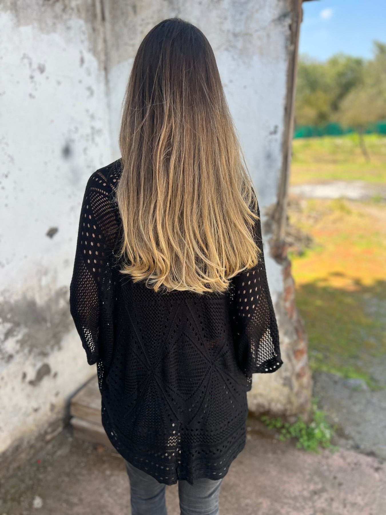 ❤️Hollow Half Sleeve Cardigan