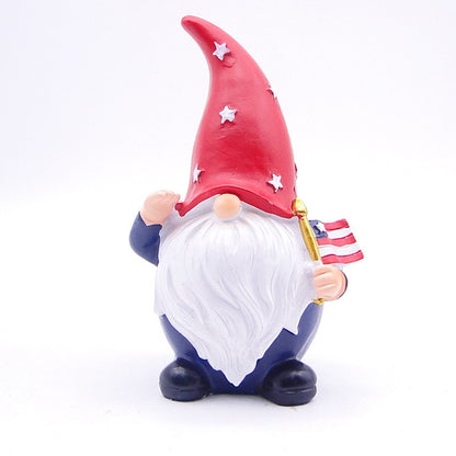 American Independence Day gnome decorations