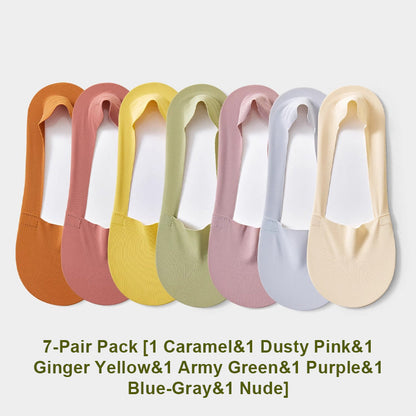 Ice Silk No-Show Socks