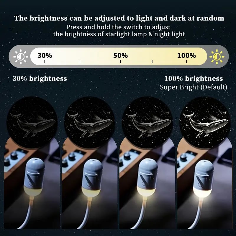 USB Starry Night Light