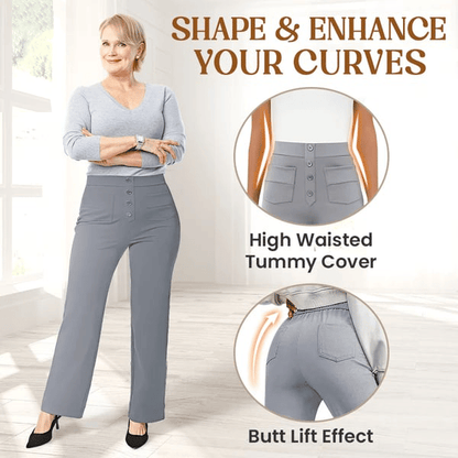 🔥Last Day 49% Off🔥-Women's Casual High Waist Stretch Pants