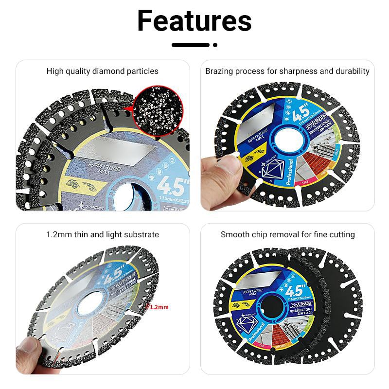 Multipurpose Saw Blades—Cut Through Anything  for Unmatched Power and Precision