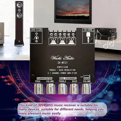 Hot Sale🔥🔥🔥 2.1 Channel Bluetooth Audio Receiver Power Amplifier Module🔊
