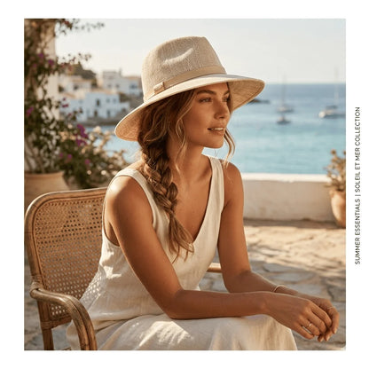 Packable Knit Fedora Hat