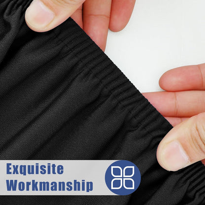 🍖Stretch Fabric Table Top Cap Cover – Elastic Edge, Waterproof & Reusable