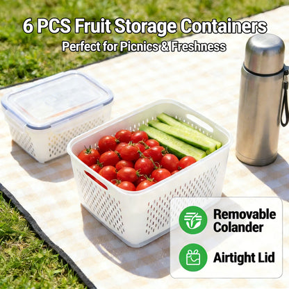 Food Storage Containers for Refrigerator Organization