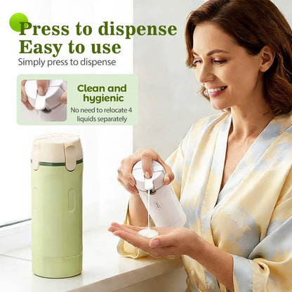 🔥Limited Time 49% Off✨4-in-1 Travel Dispenser Bottle