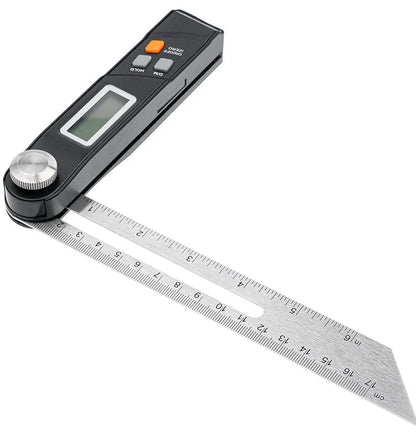 Stainless Steel 360 Degree Gauge Digital Protractor