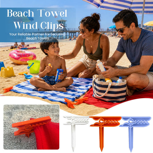 Beach Blanket Anchor Clips