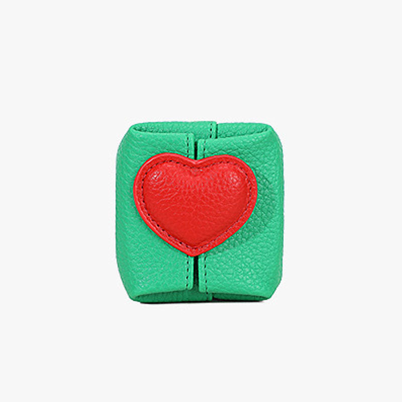 Sweetheart Mini Leather Pouch