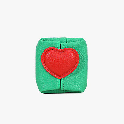 Sweetheart Mini Leather Pouch