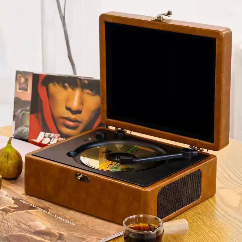 Retro Bluetooth Record Player