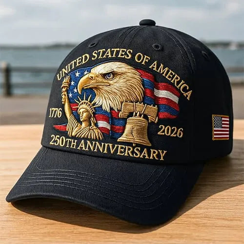 🔥Eagle & Liberty – United States 250th Anniversary Hat