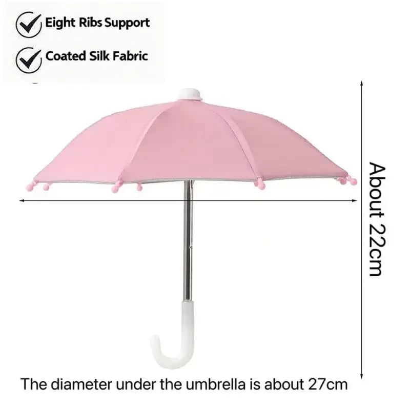 Protection Phone Umbrella for Sun Piggy Suction Cup Phone Stand
