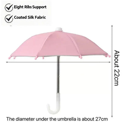 Protection Phone Umbrella for Sun Piggy Suction Cup Phone Stand